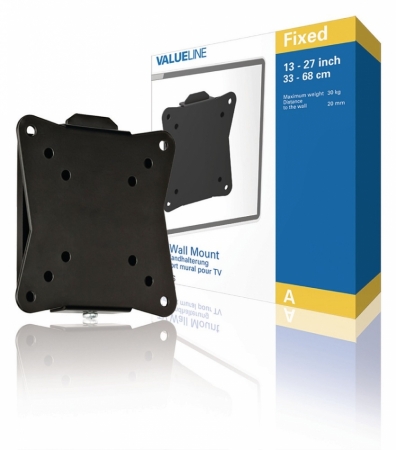 Valueline VLM-FS fast VESA-fäste 30 kg, styck i gruppen Hemmaljud / Tillbehör / Högtalartillbehör hos BRL Electronics (176VLMFS)