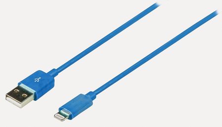 Laddningskabel Lightning till USB 2m Blå i gruppen Billjud / Smartphone i bil / Laddkablar hos BRL Electronics (176VLMP39300L2)