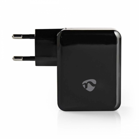 Nedis väggladdare, 4,8A, 2x USB-A och 1x USB-C utgångar i gruppen  hos BRL Electronics (176WCHAU482AVAR)