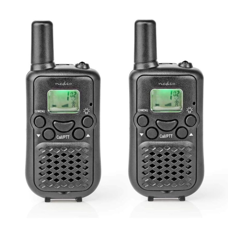 Nedis walkie-talkie-set med 2 enheter i gruppen Hemmaljud / Hifi / Radio hos BRL (176WLTK0500BK)