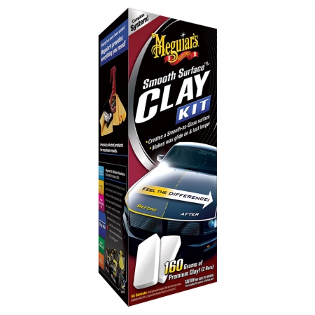 Meguiars SMOOTH SURFACE CLAY KIT i gruppen Billjud / Tillbehör / Bilvård / Bilvårdskit hos BRL Electronics (178G1016)