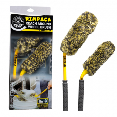 Chemical Guys Rimpaca Reach Around Ultimate Wheel Brush Set, 2-pack i gruppen Billjud / Tillbehör / Bilvård / Tillbehör & Verktyg hos BRL Electronics (179ACC615)