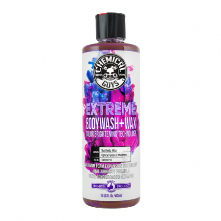 Chemical Guys Extreme Bodywash+Wax skyddande bilschampo, 473 ml i gruppen Billyd / Tilbehør / Bilpleie / Vask og rengjøring hos BRL Electronics (179CWS20716)