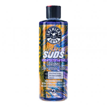 Chemical Guys Hydrosuds Ceramic Car Wash bilschampo, 473 ml i gruppen Billyd / Tilbehør / Bilpleie / Vask og rengjøring hos BRL Electronics (179CWS21216)