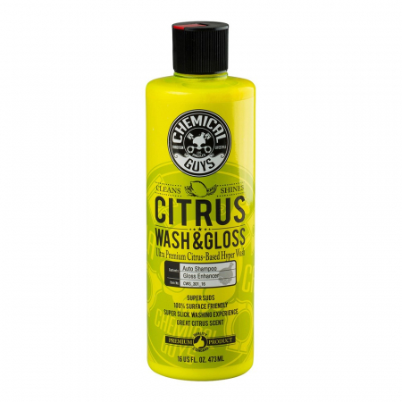 Chemical Guys Citrus Wash & Gloss bilschampo, 473 ml i gruppen Billyd / Tilbehør / Bilpleie / Vask og rengjøring hos BRL Electronics (179CWS30116)