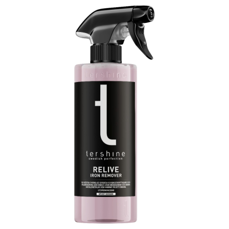 Flaskor med spraya för att ta bort flygrost, produkt av Tershine, 500 ml.