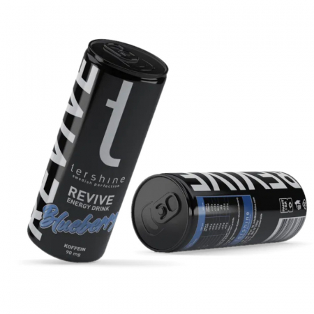 Tershine Revive - Blueberry, energidryck, 330 ml i gruppen Billjud / Bilvård / Tillbehör & Verktyg hos BRL Electronics (184REVIVEBLUEB)