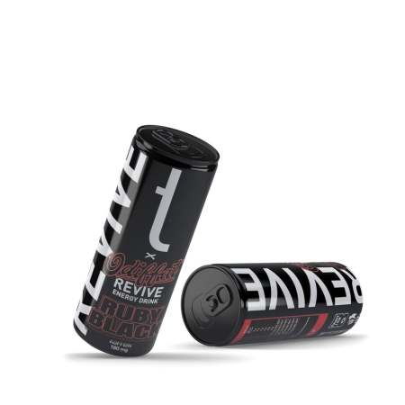 Tershine Revive x Odiffat - Ruby Black, energidryck, 330 ml i gruppen Nyheter hos BRL (184REVIVEODRB)