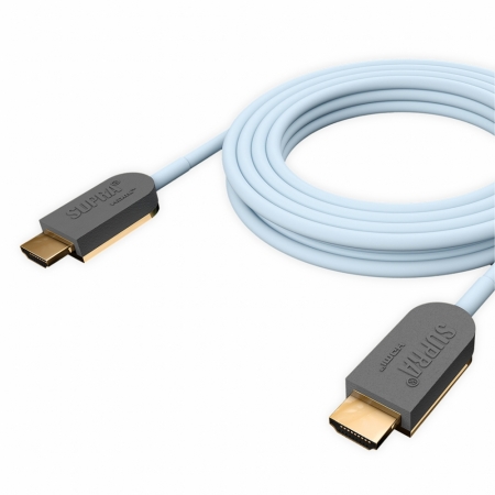 Supra HDMI AOC med fiberoptik, 8 meter