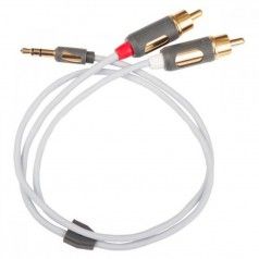 Supra MP-Cable 3,5mm Stereo x 2RCA 1 meter i gruppen Hemmaljud / Kablar / 3.5mm kabel hos BRL Electronics (215MPMINI2RCA1M)