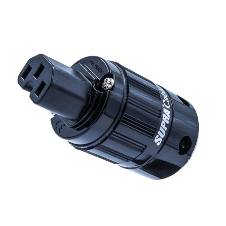 Supra Lorad Excalibur RC-IEC C15 Rhodium Edition, IEC-kontakt 10A i gruppen Hemmaljud / Kablar / Kontakter hos BRL (215RHIECC15)
