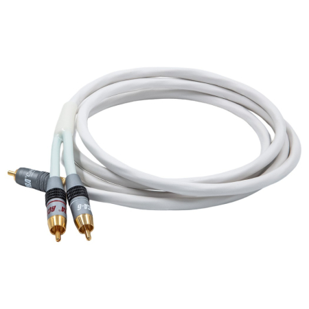 Supra Y-Link Subwooferkabel 2RCA-1RCA, vit 12 meter i gruppen Nyheter hos BRL (215YLINKWH12M)