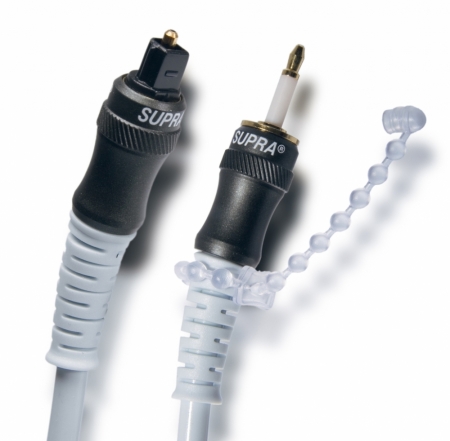 Supra Zac MinTos MP-Toslink optisk kabel i gruppen Lyd til hjemmet / Kabler / Digital kabel hos BRL Electronics (215ZACMINI)