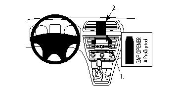 Brodit Förstärkt ProClip, Skoda Octavia II 05-13 i gruppen Billjud / Vad passar i min bil / Skoda / Skoda Octavia / Skoda Octavia 2012-2019 hos BRL (240213438)