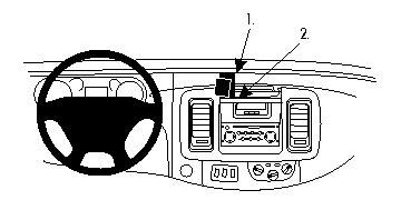 Brodit Förstärkt ProClip, Nissan/Opel/Renault i gruppen Billjud / Vad passar i min bil / Renault / Trafic / Trafic 2001-2014 hos BRL (240213461)