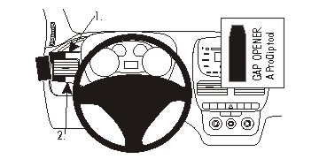 Brodit Förstärkt ProClip, Fiat/Opel i gruppen Billjud / Vad passar i min bil / Fiat / Doblo / Doblo 2010-2022 hos BRL (240213477)