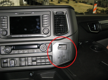 Brodit Förstärkt ProClip, Scania P-series 17-24 i gruppen Billjud / Vad passar i min bil / Scania / S-serie / S-serie 2016-2024 hos BRL (240213526)