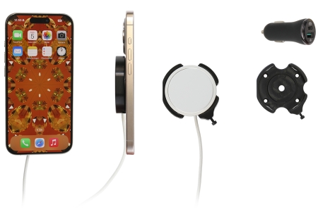 Brodit Fäste, Apple iPhone 12/12 Mini/12 Pro/12 Pro Max/13/13 Mini/13 Pro/13 Pro Max/14/14 Plus m. fl. i gruppen Billjud / Smartphone i bil / Mobilhållare hos BRL (240216174)