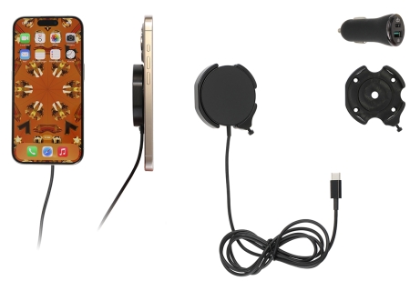 Brodit Fäste, Apple iPhone 12/12 Mini/12 Pro/12 Pro Max/13/13 Mini/13 Pro/13 Pro Max/14/14 Plus m. fl. i gruppen Billjud / Smartphone i bil / Fästen och tillbehör hos BRL (240216324)