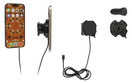 Brodit Fäste med kulled, Apple iPhone 12/12 Mini/12 Pro/12 Pro Max/13/13 Mini/13 Pro/13 Pro Max/14/14 Plus m. fl. i gruppen Billjud / Smartphone i bil / Mobilhållare hos BRL (240216325)