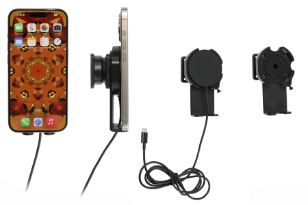 Brodit Fäste med kulled, Apple iPhone 12/12 Mini/12 Pro/12 Pro Max/13/13 Mini/13 Pro/13 Pro Max/14/14 Plus m. fl. i gruppen Billjud / Smartphone i bil / Fästen och tillbehör hos BRL (240216326)