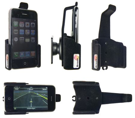 Passiv hållare iPhone 3G/3GS stående/liggande i gruppen Billjud / Smartphone i bil / Mobilhållare hos BRL Electronics (240511041)