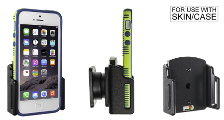 Brodit Passiv hållare med kulled, Apple iPhone 12 Mini/13 Mini/5/5C/5S/SE i gruppen Billjud / Smartphone i bil / Mobilhållare hos BRL (240511428)