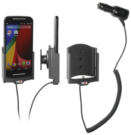 Brodit Aktiv hållare med cigg-kontakt, Motorola Moto G (2nd Gen)  i gruppen Billjud / Smartphone i bil / Mobilhållare hos BRL (240512710)