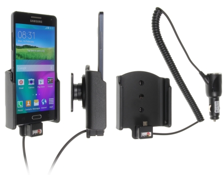 Brodit Aktiv hållare med cigg-kontakt, Samsung Galaxy A5 SM-A500/J3 2017 (J330F, J330G) i gruppen Billjud / Smartphone i bil / Mobilhållare hos BRL (240512713)