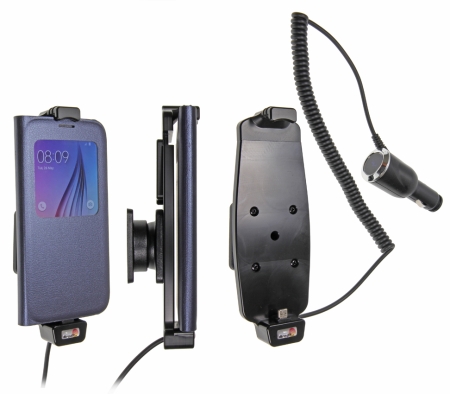 Brodit Aktiv hållare med cigg-kontakt, Samsung Galaxy S6/S6 edge/S7 i gruppen Billjud / Smartphone i bil / Mobilhållare hos BRL (240512724)