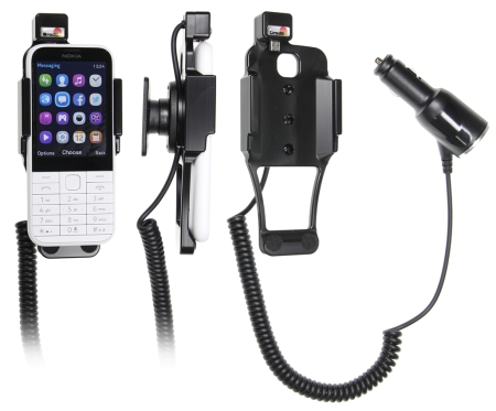 Brodit Aktiv hållare med cigg-kontakt, Nokia 225  i gruppen Billjud / Smartphone i bil / Mobilhållare hos BRL (240512779)