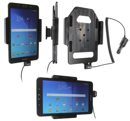 Brodit Aktiv hållare med cigg-kontakt, Samsung Galaxy Tab E 8.0  i gruppen Billjud / Smartphone i bil / Mobilhållare hos BRL (240512835)