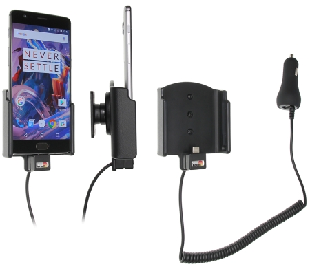 Brodit Aktiv hållare med cigg-kontakt, OnePlus 3/3T i gruppen Billjud / Smartphone i bil / Mobilhållare hos BRL (240512905)