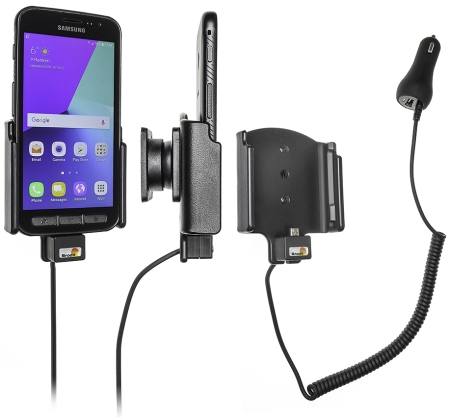 Brodit Aktiv hållare med cigg-kontakt, Samsung Galaxy Xcover 4  i gruppen Billjud / Smartphone i bil / Mobilhållare hos BRL (240512958)