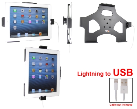 Brodit Hållare för Kabelanslutning, Apple iPad 4th Gen (A1458, A1459, A1460)/With Retina (Lightning Connector) i gruppen Billjud / Smartphone i bil / Mobilhållare hos BRL (240514451)