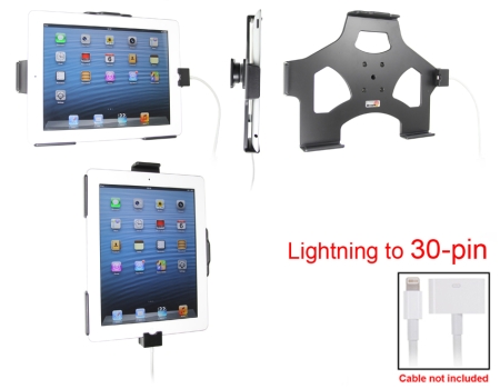 Brodit Hållare för Kabelanslutning, Apple iPad 4th Gen (A1458, A1459, A1460)/With Retina (Lightning Connector) i gruppen Billjud / Smartphone i bil / Mobilhållare hos BRL (240514452)