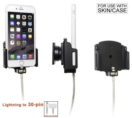Brodit Hållare för Kabelanslutning, Apple iPhone 6/6S/7/8/SE 2nd Gen 2020/X/Xs i gruppen Billjud / Smartphone i bil / Mobilhållare hos BRL (240515666)