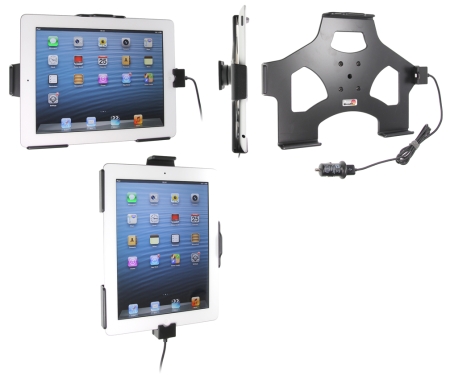 Brodit Aktiv hållare med USB-kabel och cigg-adapter, Apple iPad 4th Gen (A1458, A1459, A1460)/With Retina (Lightning Connector) i gruppen Billjud / Smartphone i bil / Mobilhållare hos BRL (240521520)