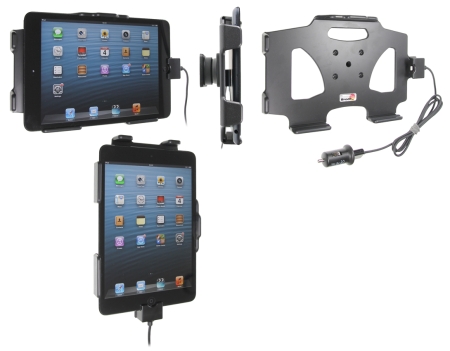 Brodit Aktiv hållare med USB-kabel och cigg-adapter, Apple iPad Mini (A1432, A1454, A1455)  i gruppen Billjud / Smartphone i bil / Mobilhållare hos BRL (240521521)