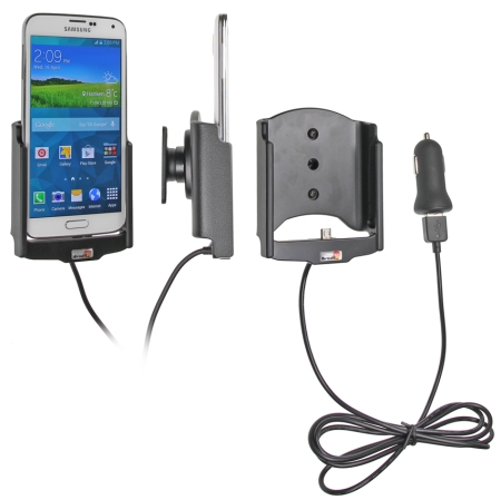 Brodit Aktiv hållare med USB-kabel och cigg-adapter, Samsung Galaxy S5  i gruppen Billjud / Smartphone i bil / Mobilhållare hos BRL (240521623)