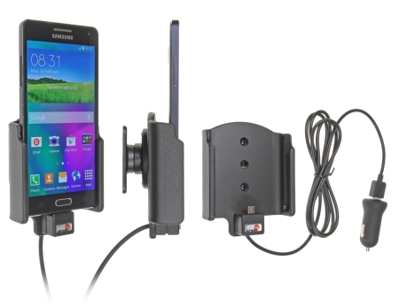 Brodit Aktiv hållare med USB-kabel och cigg-adapter, Samsung Galaxy A5 SM-A500/J3 2017 (J330F, J330G) i gruppen Billjud / Smartphone i bil / Mobilhållare hos BRL (240521713)
