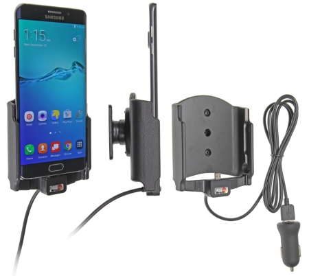 Brodit Aktiv hållare med USB-kabel och cigg-adapter, Samsung Galaxy S6 edge+  i gruppen Billjud / Smartphone i bil / Mobilhållare hos BRL (240521773)