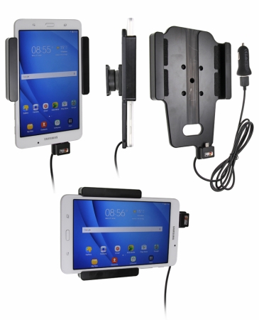 Brodit Aktiv hållare med USB-kabel och cigg-adapter, Samsung Galaxy Tab A 7.0 (2016) SM-T280/SM-T285  i gruppen Billjud / Smartphone i bil / Mobilhållare hos BRL (240521897)