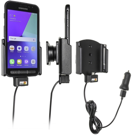 Brodit Aktiv hållare med USB-kabel och cigg-adapter, Samsung Galaxy Xcover 4  i gruppen Billjud / Smartphone i bil / Mobilhållare hos BRL (240521958)