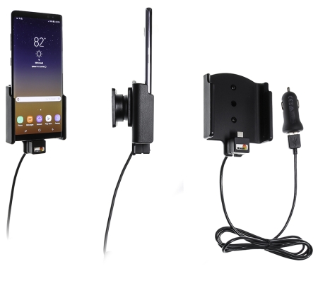 Brodit Aktiv hållare med USB-kabel och cigg-adapter, Samsung Galaxy Note 8  i gruppen Billjud / Smartphone i bil / Mobilhållare hos BRL (240521999)