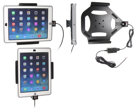Brodit Aktiv hållare för fast installation, Apple iPad 5th Gen (A1822, A1823)/9.7 6th Gen (A1893, A1954)/9.7 New/Air (A1474, A1475, A1476) i gruppen Billjud / Smartphone i bil / Mobilhållare hos BRL (240527600)