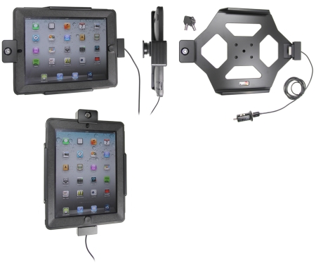 Brodit Hållare med nyckel-lås, Apple iPad 3rd Gen (A1416, A1430, A1403)  i gruppen Billjud / Smartphone i bil / Mobilhållare hos BRL (240535395)