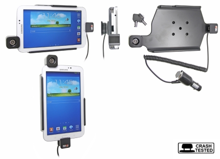 Brodit Hållare med nyckel-lås, Samsung Galaxy Tab 3 7.0 SM-T210/SM-T2110 i gruppen Billjud / Smartphone i bil / Mobilhållare hos BRL (240535543)