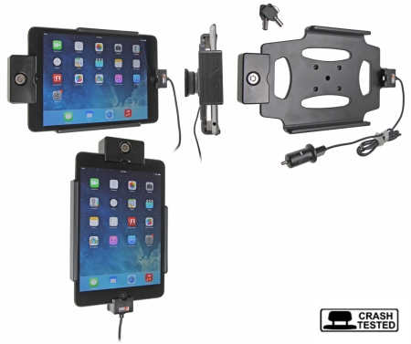 Brodit Hållare med nyckel-lås, Apple iPad Mini 2 (A1489, A1490, A1491)/3 (A1599, A1600)/Retina i gruppen Billjud / Smartphone i bil / Mobilhållare hos BRL (240535584)
