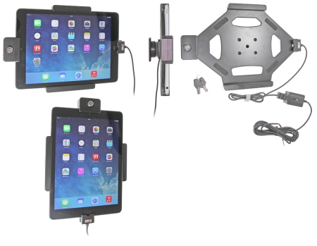 Brodit Hållare med nyckel-lås, Apple iPad 5th Gen (A1822, A1823)/9.7 6th Gen (A1893, A1954)/9.7 New/Air (A1474, A1475, A1476) i gruppen Billjud / Smartphone i bil / Mobilhållare hos BRL (240536577)